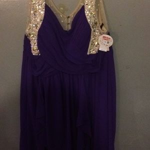 SIZE 24 PURPLE DRESS💕